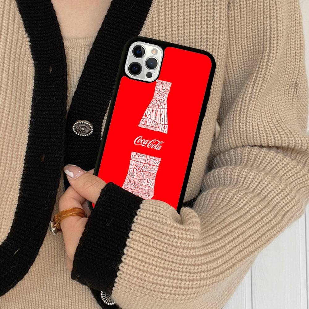 Coca-cola Vintage For IPhone 17 16 15 14 13 12 11 Mini Pro Max Plus PC+TPU Back Phone Cover