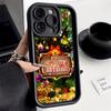Ae113 Merry Christmas art Santa design art Phone Cases for Samsung A54 A05s A55 A53 A15 S23 S24 Ultra S25 Plus A35 Angel Eye Ladder Protective Cover