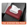 Boîte à mouchoirs de voiture Boîte à mouchoirs suspendue au dossier de siège de voiture Boîte d'accoudoir Pare-soleil Boîte à serviettes de voiture Accessoires de voiture
