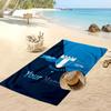 Asciugamano da Spiaggia Stampato Personalizzato Malmö FF Logo Calcio Supporto Nome Personalizzato Testo Asciugamano Assorbente Per Sport Viaggio Regalo Speciale