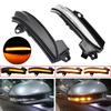 A Pair Dynamic blinker For Ford Fusion Mondeo USA Version LED Turn Signal Mirror light 2013 2014 2015 2016 2017 2018 2019 2020