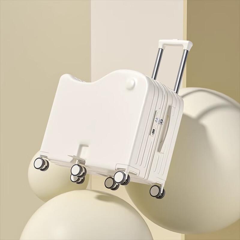 Детский чемодан-каталка со складной подставкой для ног 22 inch