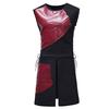  MenTops Party  Leather Vest Laced Up Sleeveless Cosplay Custome Blouse