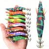Lure Bait Night Glow Wooden Shrimp2.5 3.0 3.5cmHighly Realistic Bionic Shrimp Bait for Sea Fishing Squid and Cuttlefish