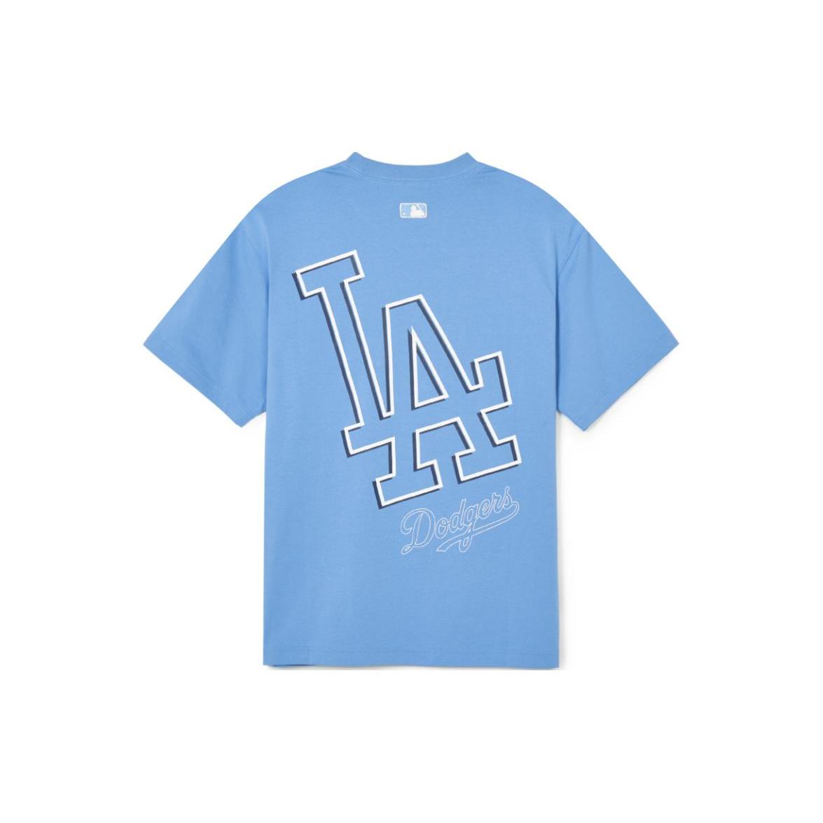 

New MLB SS24 Set-in Sleeve T-Shirt Unisex Blue 3ATSB0343-07BLM XS