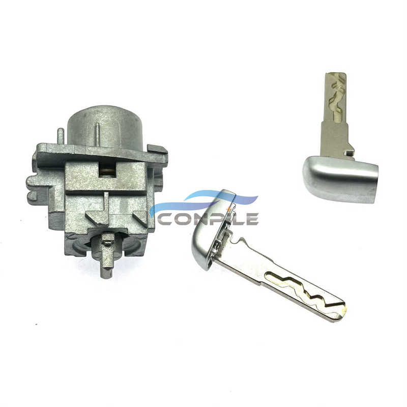 For Jeep Compass Left Front Door Lock Cylinder Full Car Lock Cylinder with Key Blank 155250107
