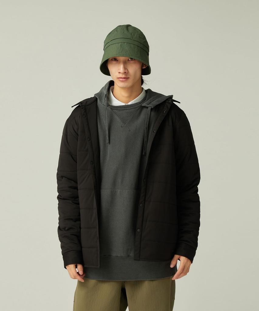 Snow Peak Flexible Insulated Shirt Long Size L SW-25AU003, Sleeve, Men's/Women's, Black,