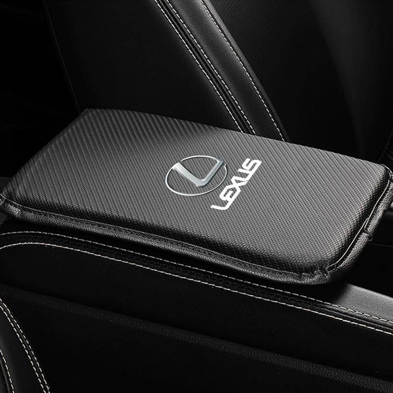 Car Armrest Box Pad Protection Elbow Rest Cushion Console Cover For Lexus IS250 IS200 CT200h GS300 LS430 RX450h LX570 IS300 ES RX LS