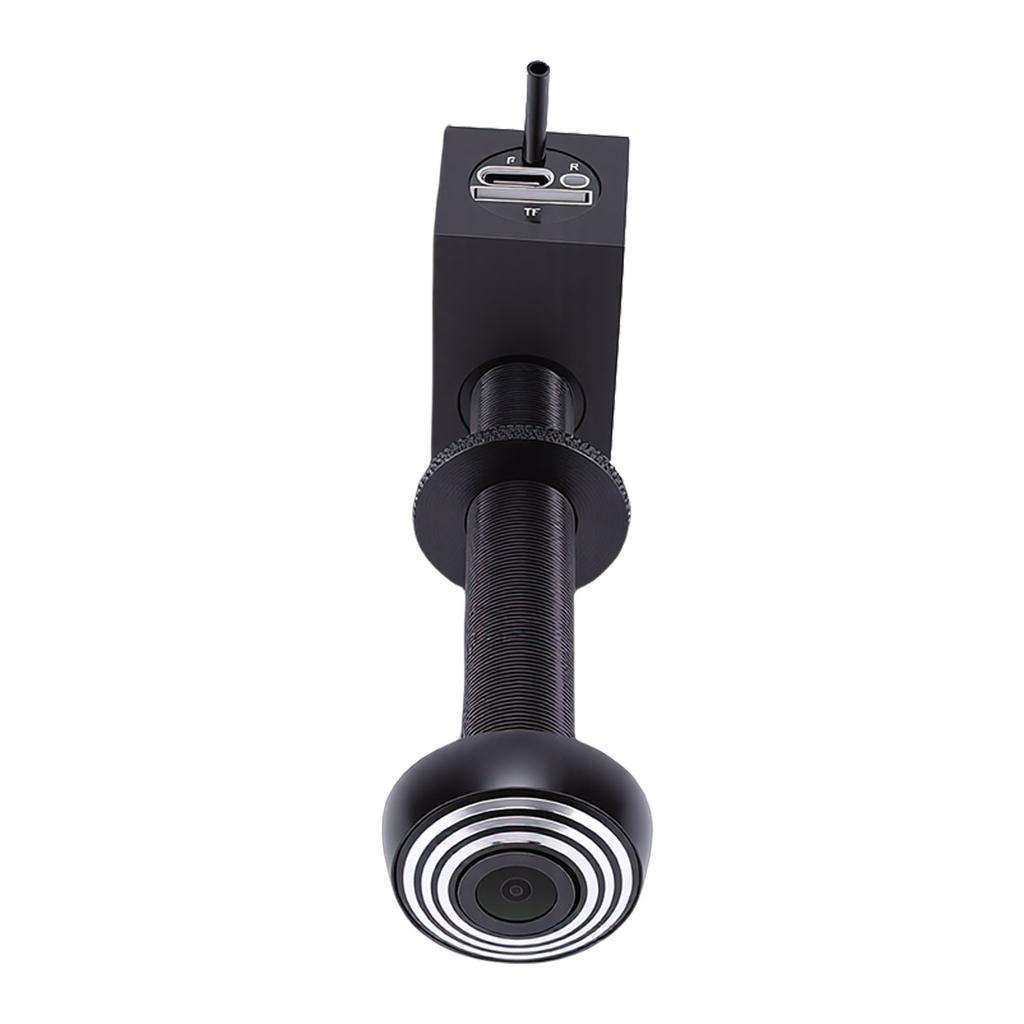 2MP WiFi Peephole Camera 14mm Wireless Digital Door Viewer Camera with Wide Angle Lens Real Time Alert Motion Detection