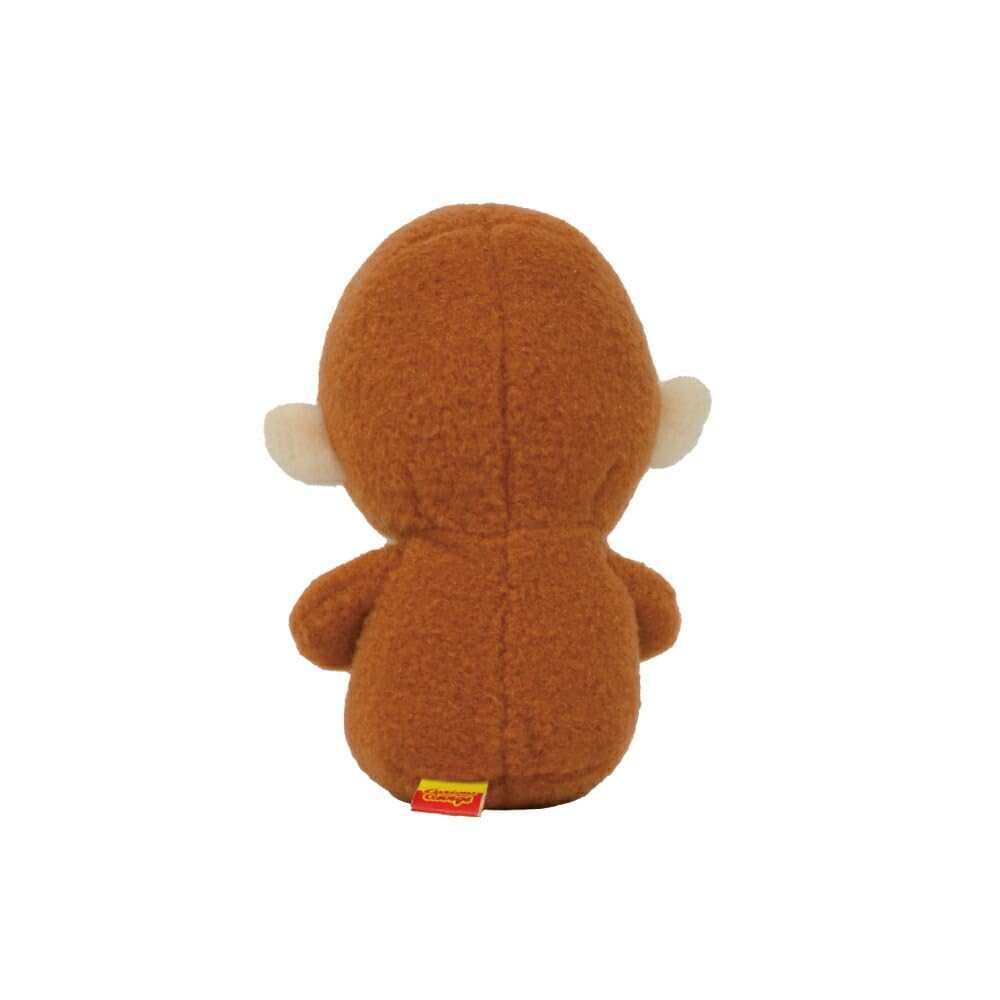 Curious George TOY STYLE Wool-Like Plush Toy, 18cm Mini Size, Office Decor, 11874