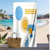 Argentinien Fußball Druck Strandtuch Schnelltrocknend Super Saugfähig Weich Badetuch zum Schwimmen Strand Reisen Fan Souvenir Geschenk