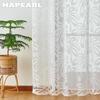 1PC 10% Blackout Tulle Simple and Versatile European Jacquard Sheer Curtain for Kitchen Living Room Bedroom Balcony Window Home Decor