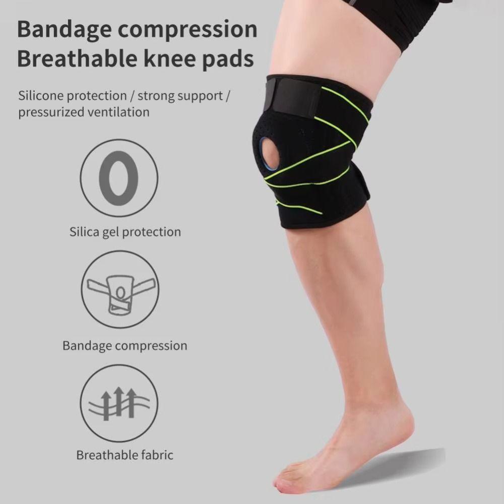 Side Stabilizers Meniscus Tear Support Adjustable Strap Knee Support Volleyball Protection