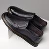 2026 Men's Breathable Soft Sole Slip-On Casual Shoes with Comfortable Rubber Perforated Design