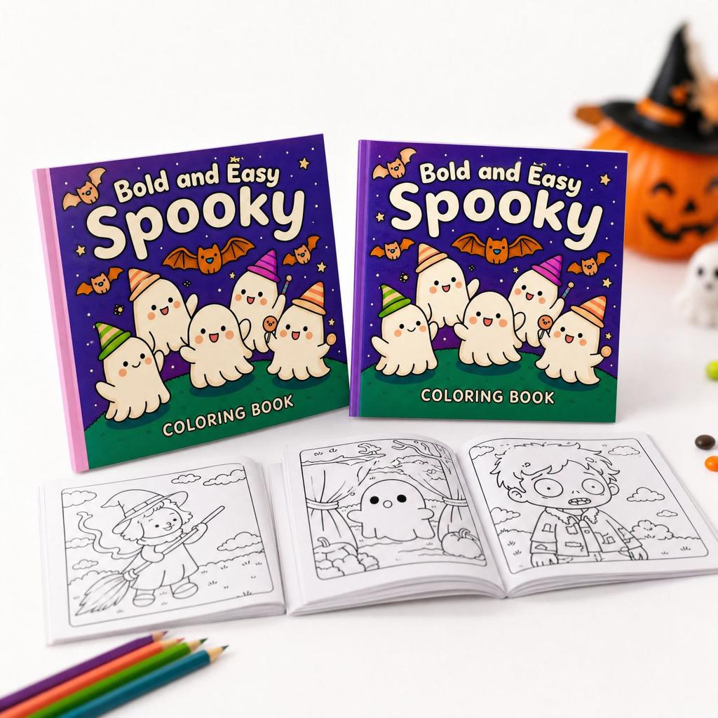 Fun Halloween Coloring Book