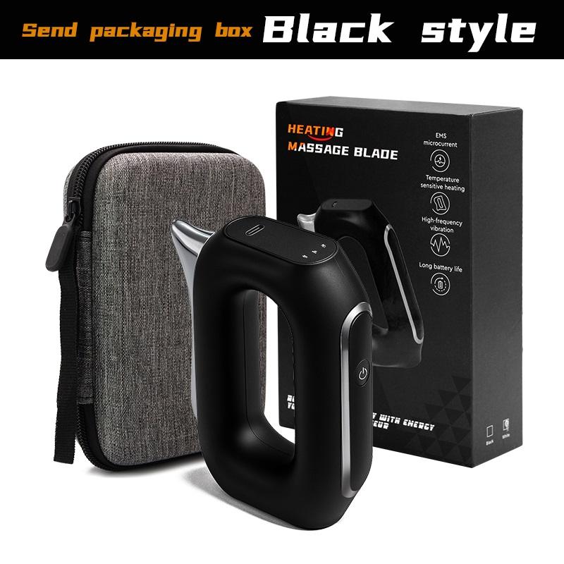 EMS Electric Fascia Scraper Micro Current Compression Muscle Vibration Relaxation Massager Body Lifting Scraper Massage Knife