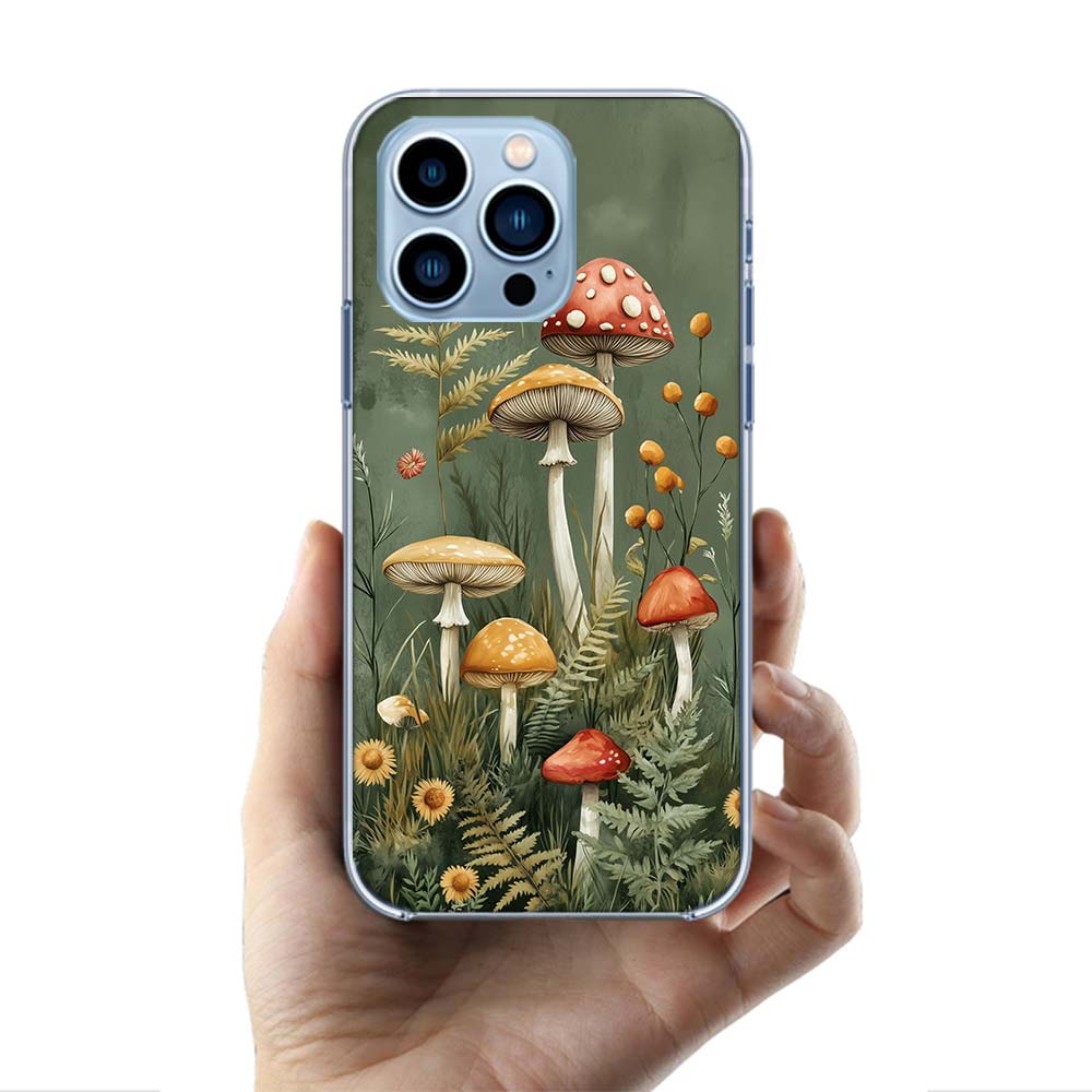 Colorful Mushroom Cases Phone Case For Iphone 17E 16E 17 Air 16 Pro Max 15 Pro 14 Plus 11 13 12 Mini Cover Cases Compatible with