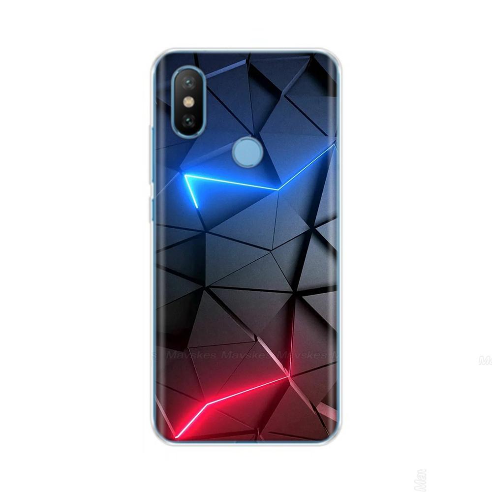 For Xiaomi Mi A2 Case Cover for Xiaomi Mi A2 Lite Transparent TPU Silicone Phone Case on Xiomi MiA2 MiA Mi A 2 lite Fundas Coque