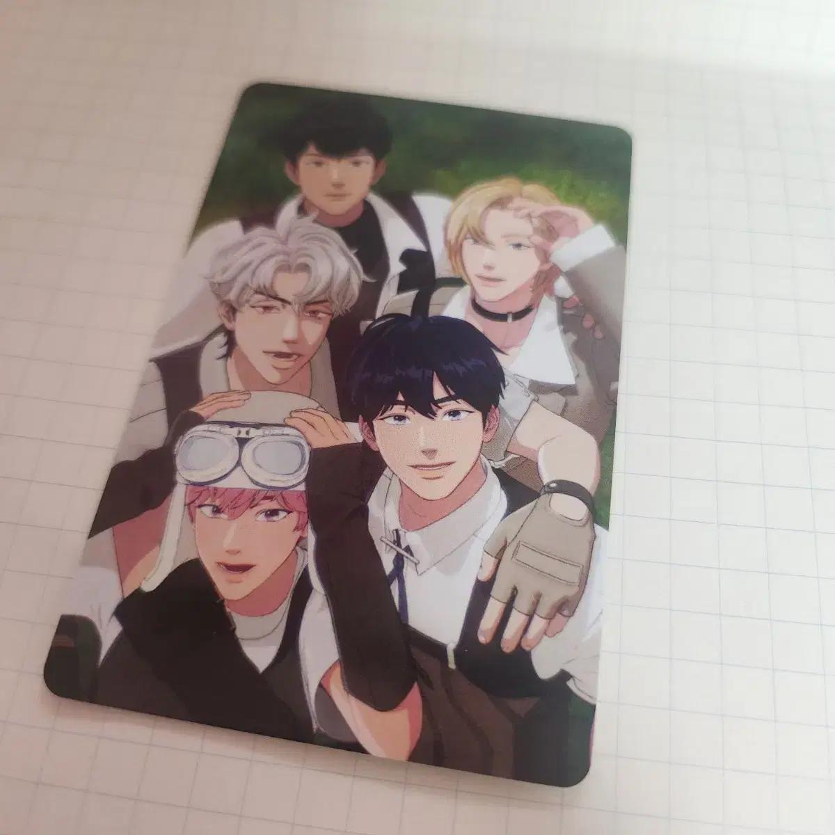 

Animate Cafe Plave Family Photocard