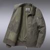 Middle-aged and Elderly Men's Jacket Winter Lamb Velvet Warm Cotton Coat Plus Velvet Thickened Pure Cotton Casual Cotton Jacket