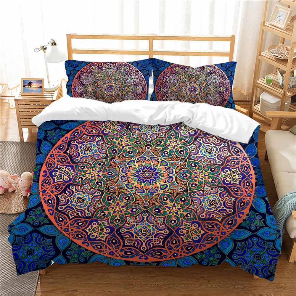 Bohemian Series Digital Printing Bedding Two Or Three Pieces Polyester
