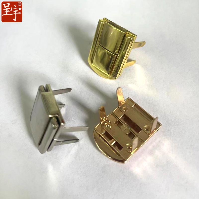 Замок-пряжка из цинкового сплава для DIY деревянной шкатулки и аксессуаров для ремня