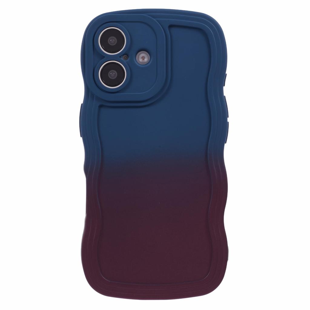 JTW Series for iPhone 16 TPU Phone Case Gradient Color Rubberized Cover