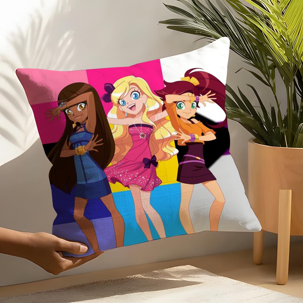 Pop Rock Girl Group Pillow Case Home Living Room Decoration Linen Pillow Cases Cushion Cover