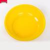 Durable Yellow Plastic Wash Basin