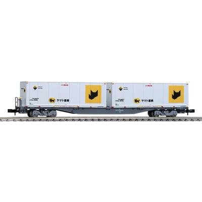 TOMYTEC TOMIX N Gauge JR Koki 107 Series New Paint Scheme with Yamato Transport Container Model Railway Freight Car 8756 -