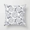 Gray Geometric Printing Sofa Cushion Cover Pillowcase Home Decor Party Car Bedding