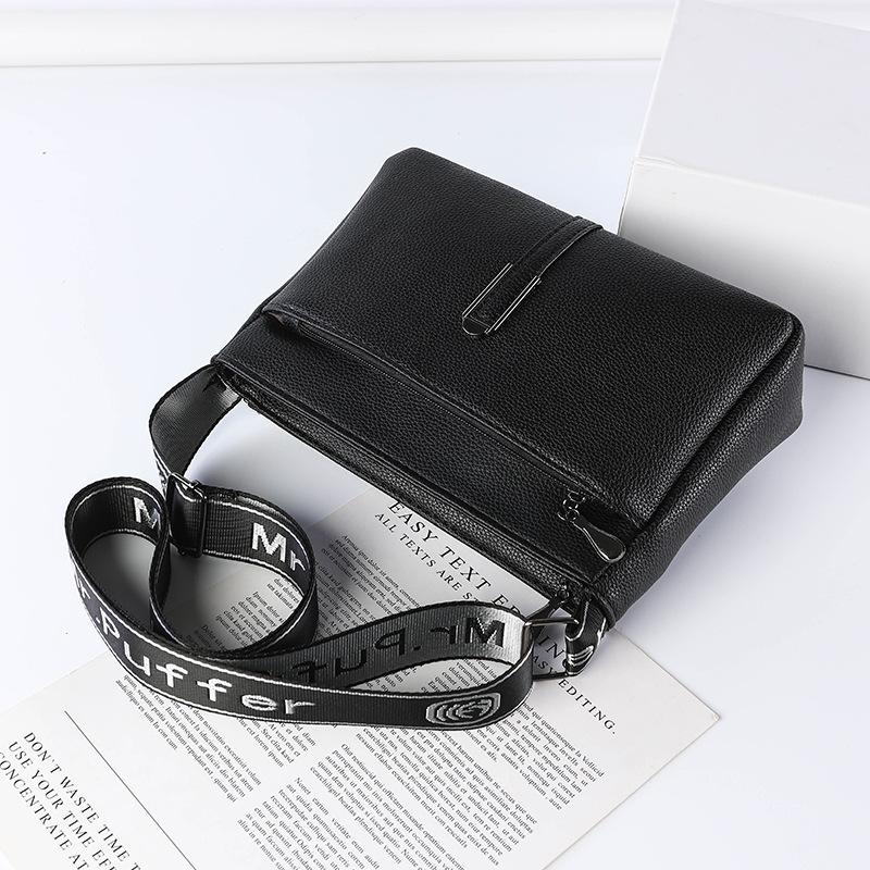 Large Autumn and Winter Solid-color Soft Leather Bags for Middle-aged and Elderly Mothers, Large-capacity Crossbody Single-shoulder Women's Bags