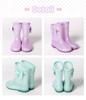 Rain Boots with Ribbon for 20cm [Arisana] Kids, Girls, Lavender,