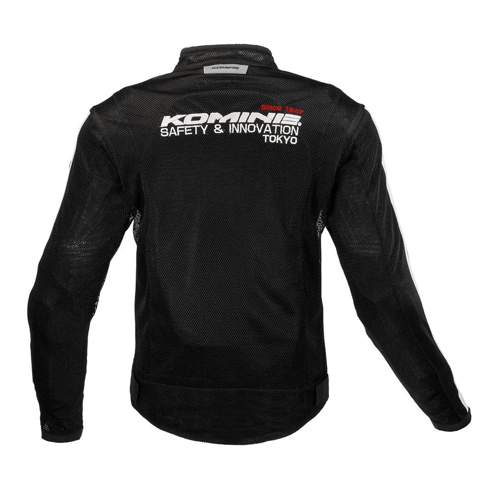 Komine Legend JK-0143 07-0143 Men’s Motorcycle Riding Mesh Jacket, For Spring and Summer, Full