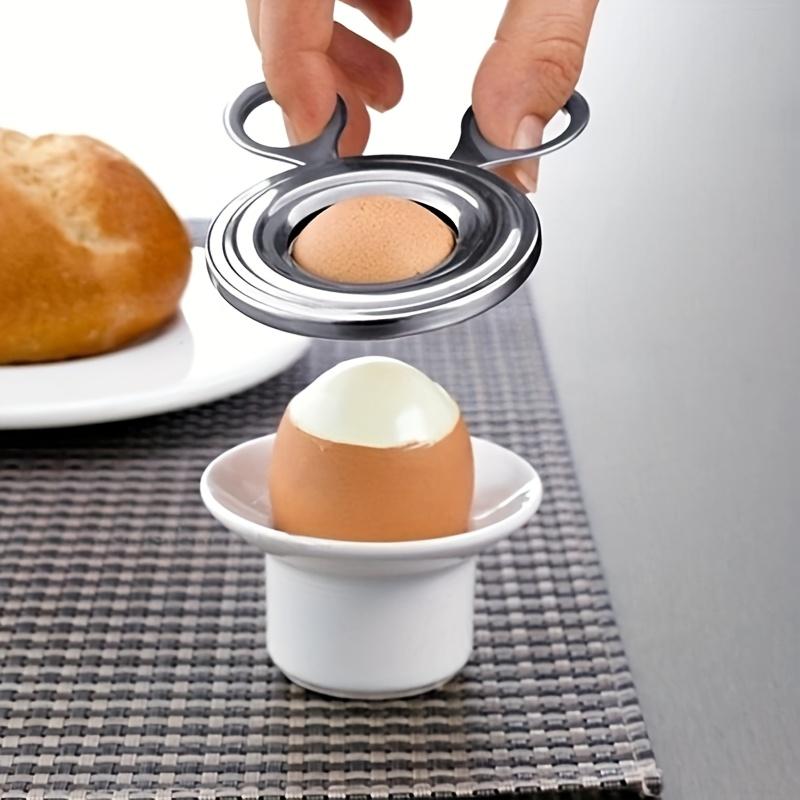 1pc Portable Stainless Steel Egg Lover'S Portable Egg Lover'S Tool - Easy to Break Perfect Eggs | for Soft Boiled Eggs,Breakfast