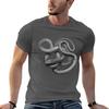 Large Snake TShirt Fashion Simple Casual Tee Shirt