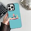 Anime P-ponyo Phone Case Matte Colored Silver For Iphone 17 16 15 14 Pro 13 12 Air Plus 11 7 8 Max Luxury Cover
