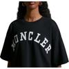 Moncler SS24 Year Of The Dragon Series Letter Logo Crew Neck Short Sleeve T-Shirt Women T-Shirt Midnight-Blue J10938C0001889AJ0778