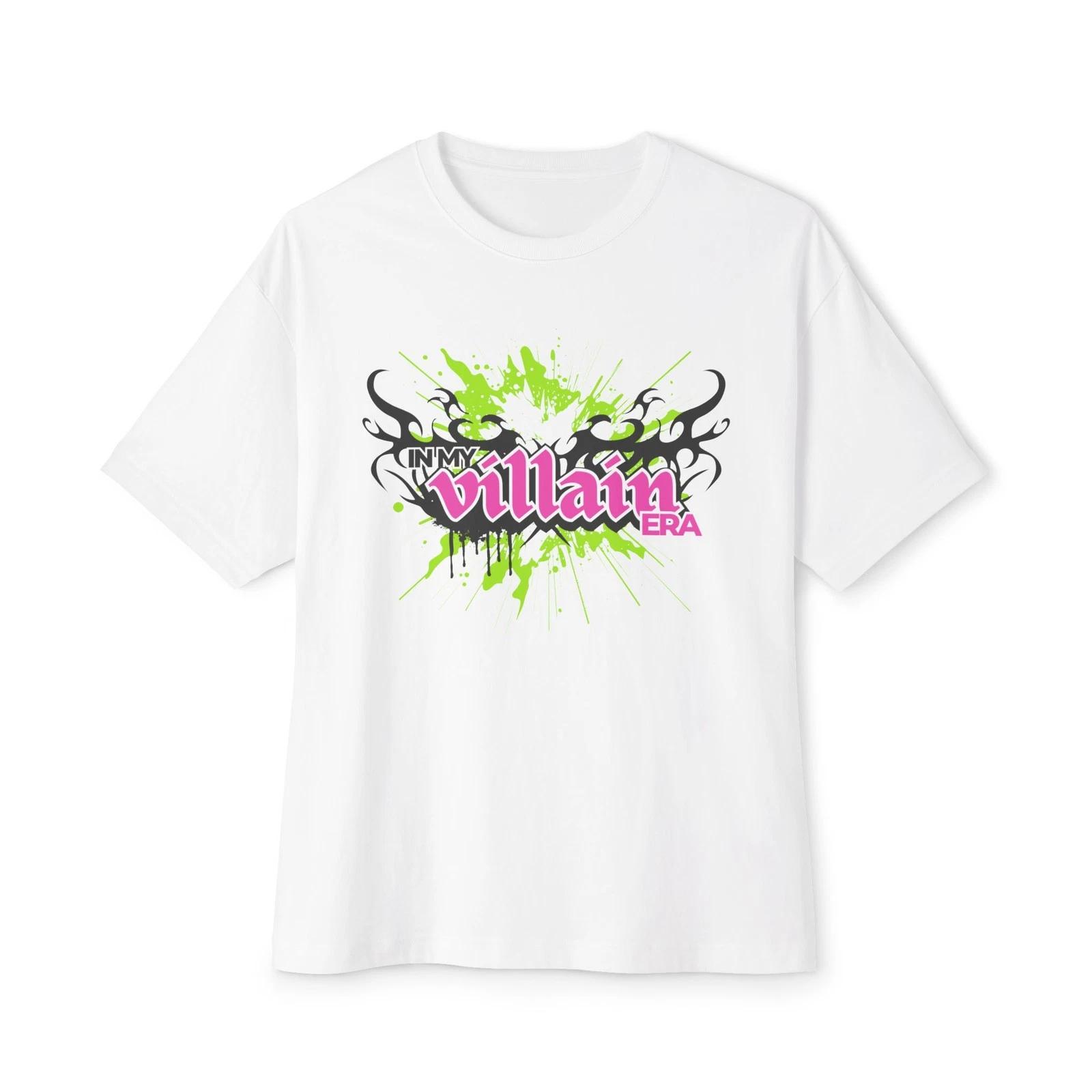 Villain Vibes Oversized Tee, Unisex T-Shirt S