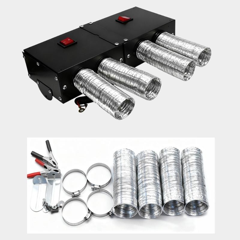 Quick Warm Air Blower For Automotive Use 12/24V Efficient Heating Fast Heating Car Defrost Defogger Small Size