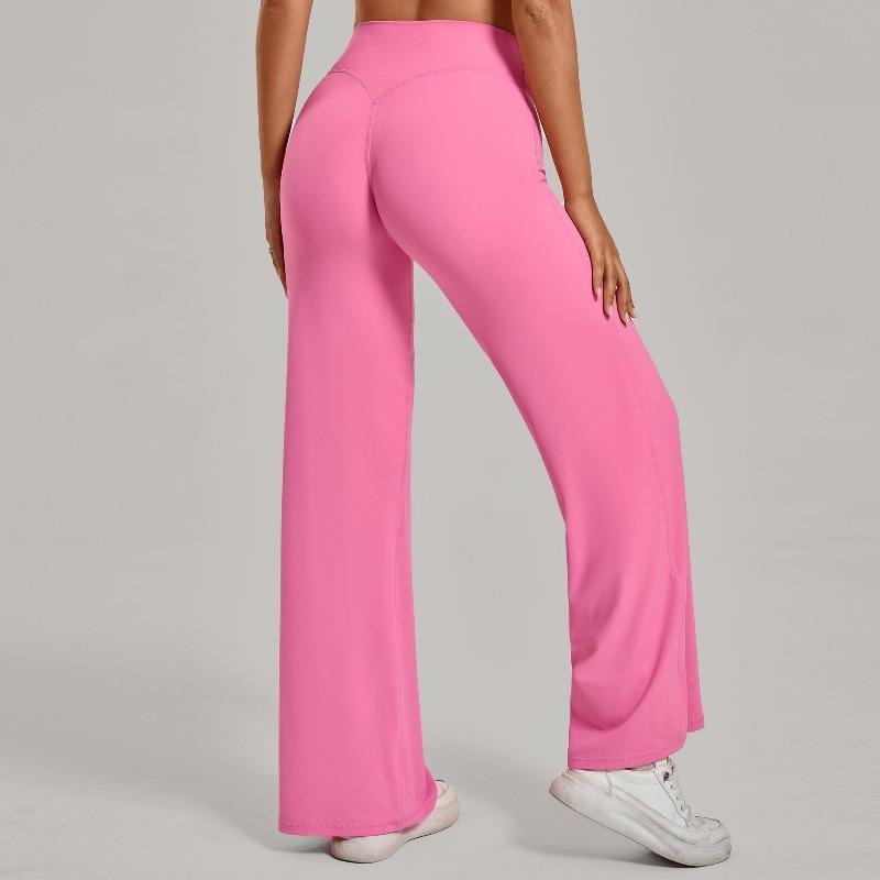 Merganser Pilates Straight Yoga Pants Versatile Loose Wide Leg Pants Running Sports Fitness Buttocks Long Pants