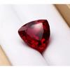 Fabulous Natural Red Ruby Mozambique 9+ Ct Trillion Cut Certified Gemstone