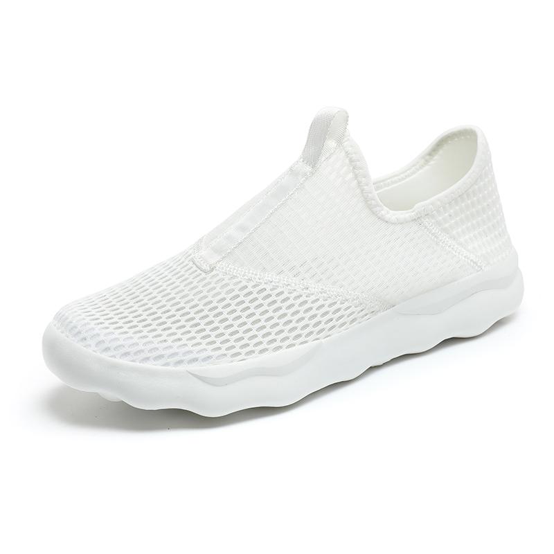 Slip On Summer Sneakers Men And Women Sport Casual Footwear For Unisex Plus Size 36-48 Breathable Mesh Shoes For Men