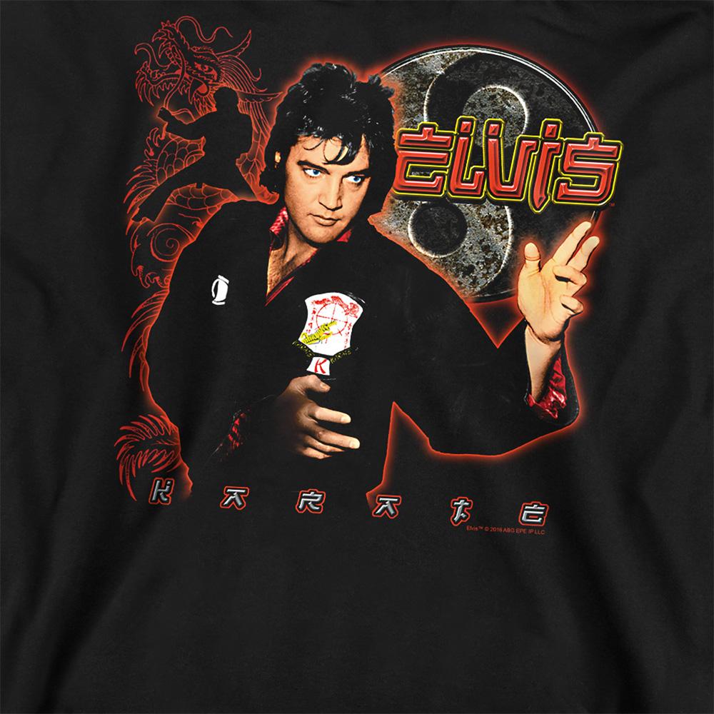 Elvis Presley Unisex Erwachsenen Karate Sweatshirt