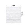 3d Three-dimensional Brick Pattern Wall  Sticker Self-adhesive Waterproof Anti-collision Soft