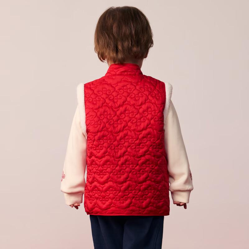 PawinPaw New Chinese Style Cartoon Bear Baby Vest
