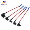 12V Mini Small Medium Size Car Fuse Holder Add-a-circuit TAP Adapter with 10A Standard ATM Blade Fuse Take Electrical Appliances Fuse Holders1