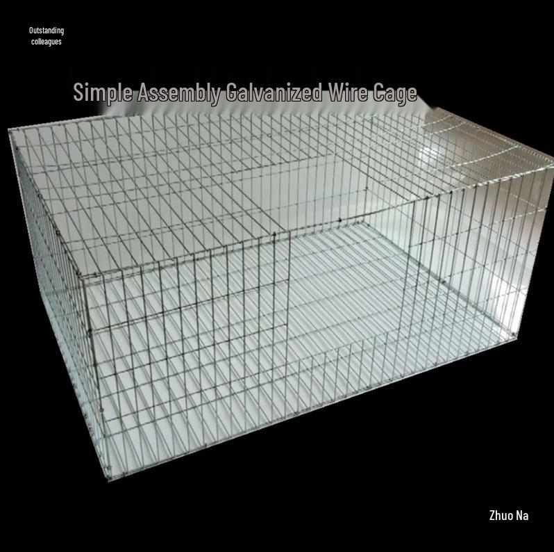 Large Outdoor/Indoor Cage for Rabbits, Chickens, and Pigeons - Model 862VxSFvH7