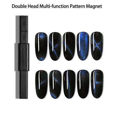 Double Headed Cat Eyes Magnet Professional Durable 3D Eye Nail Art Stick