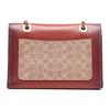 Coach Parker 26 Classic Floral Chain Print Coated Canvas Handbag Women Handbags Brown Yellow 30585-B4RU